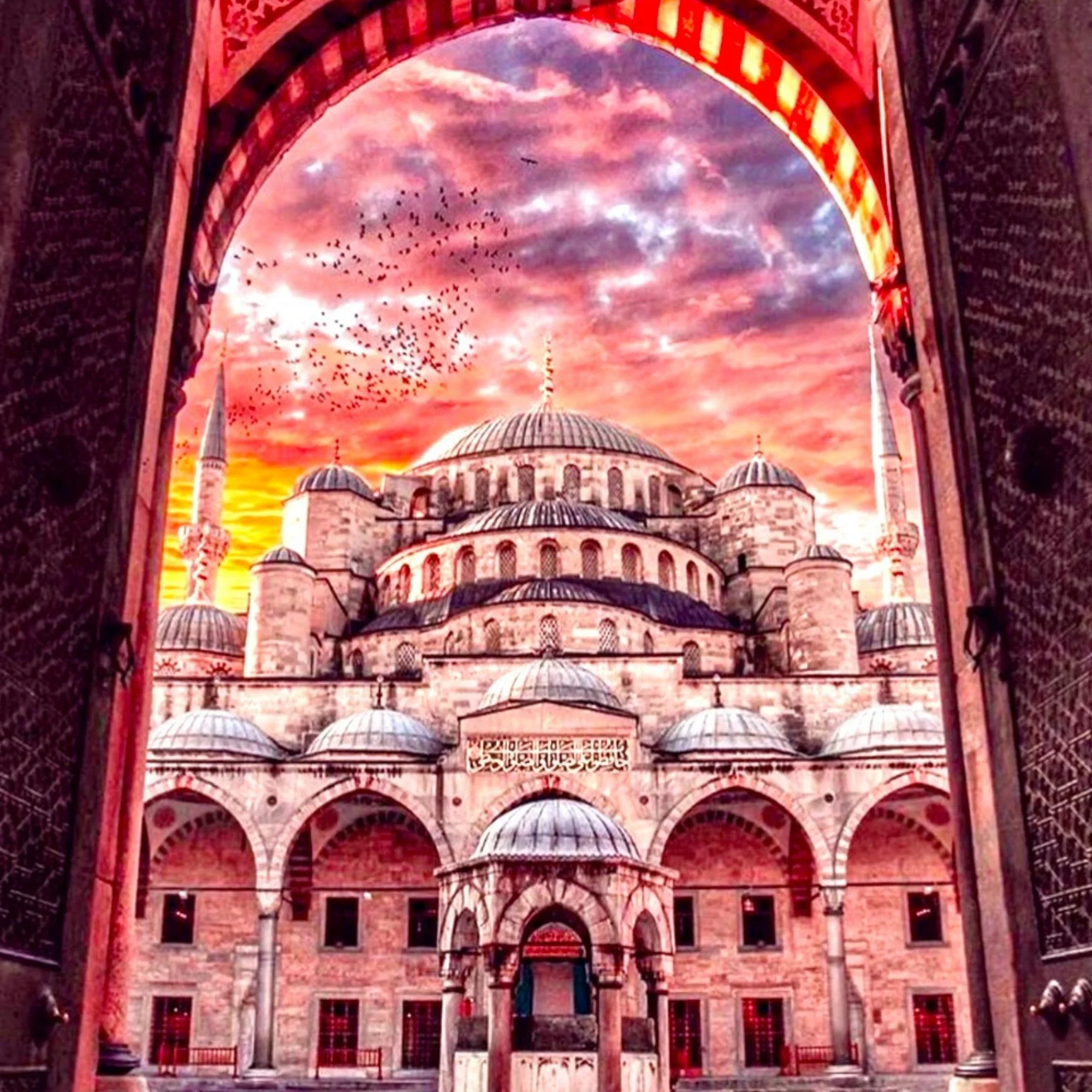 Geführte Tour durch die Blaue Moschee