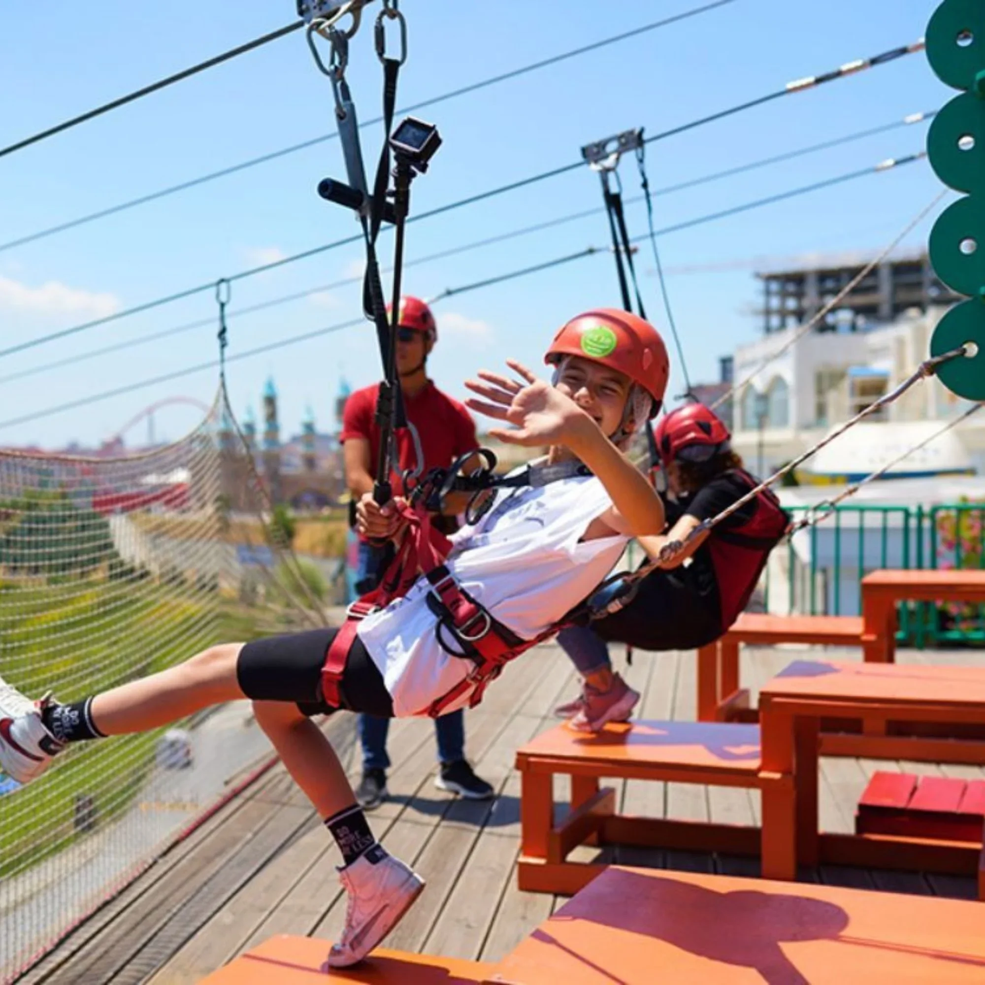 Zippline Vialand Eintrittskarte