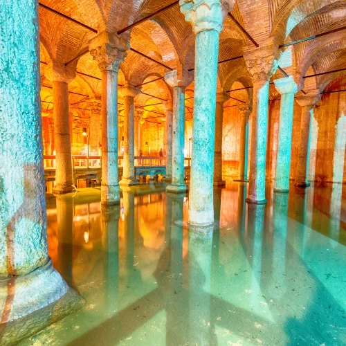 Walkways and Pools