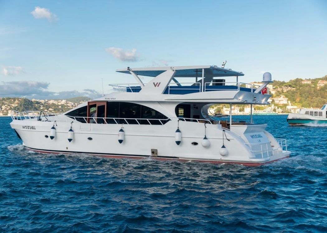 Istanbul Bosphorus Sunset Cruise with Wine on a Luxury Yacht - Image 2