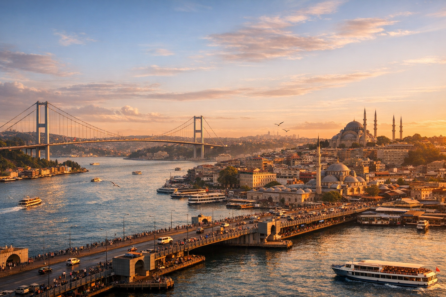 Bridges in Istanbul