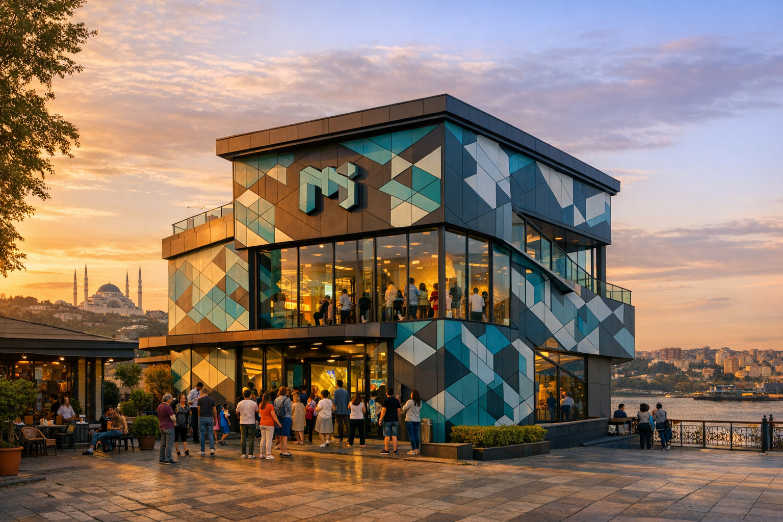 A General View To Museum Of Illusions Istanbul - Anatolia