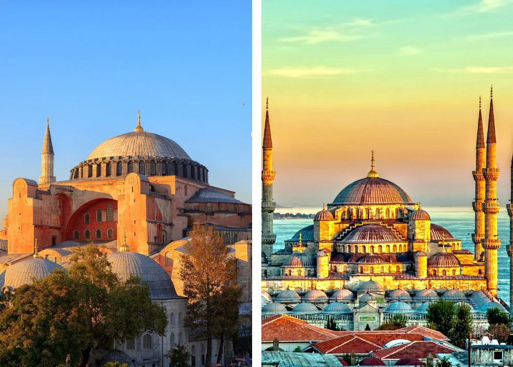 Hagia Sophia Ticket and Blue Mosque Combo