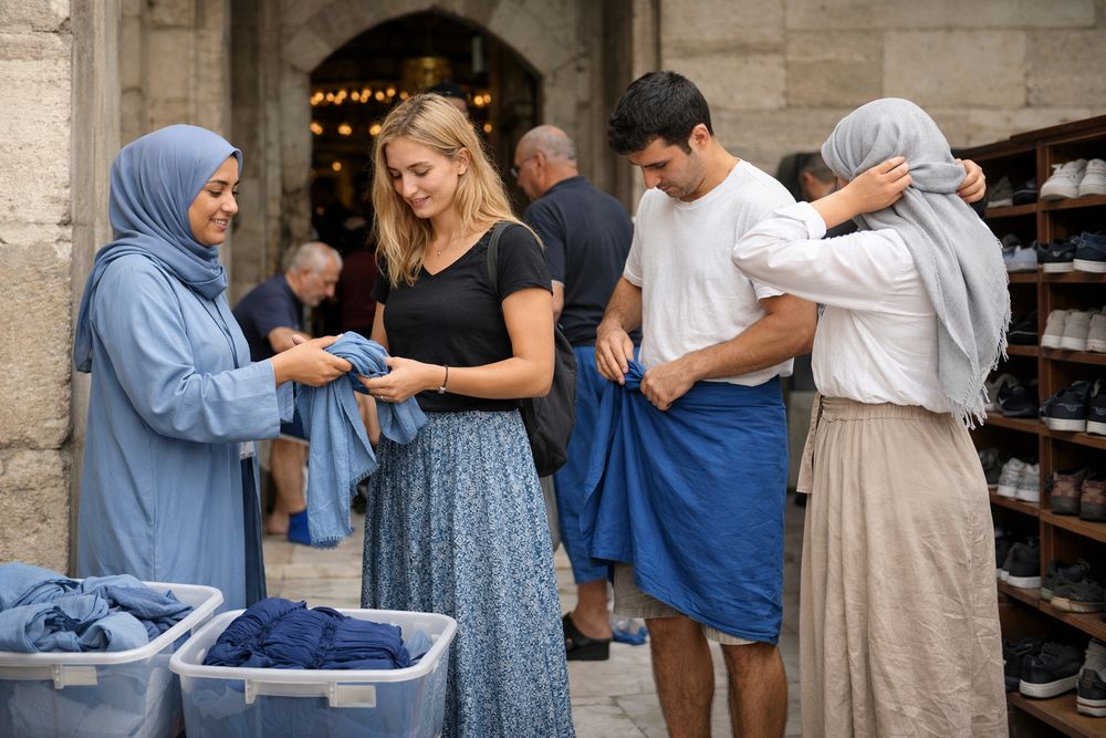 Istanbul Mosque Dress Code: What to Wear