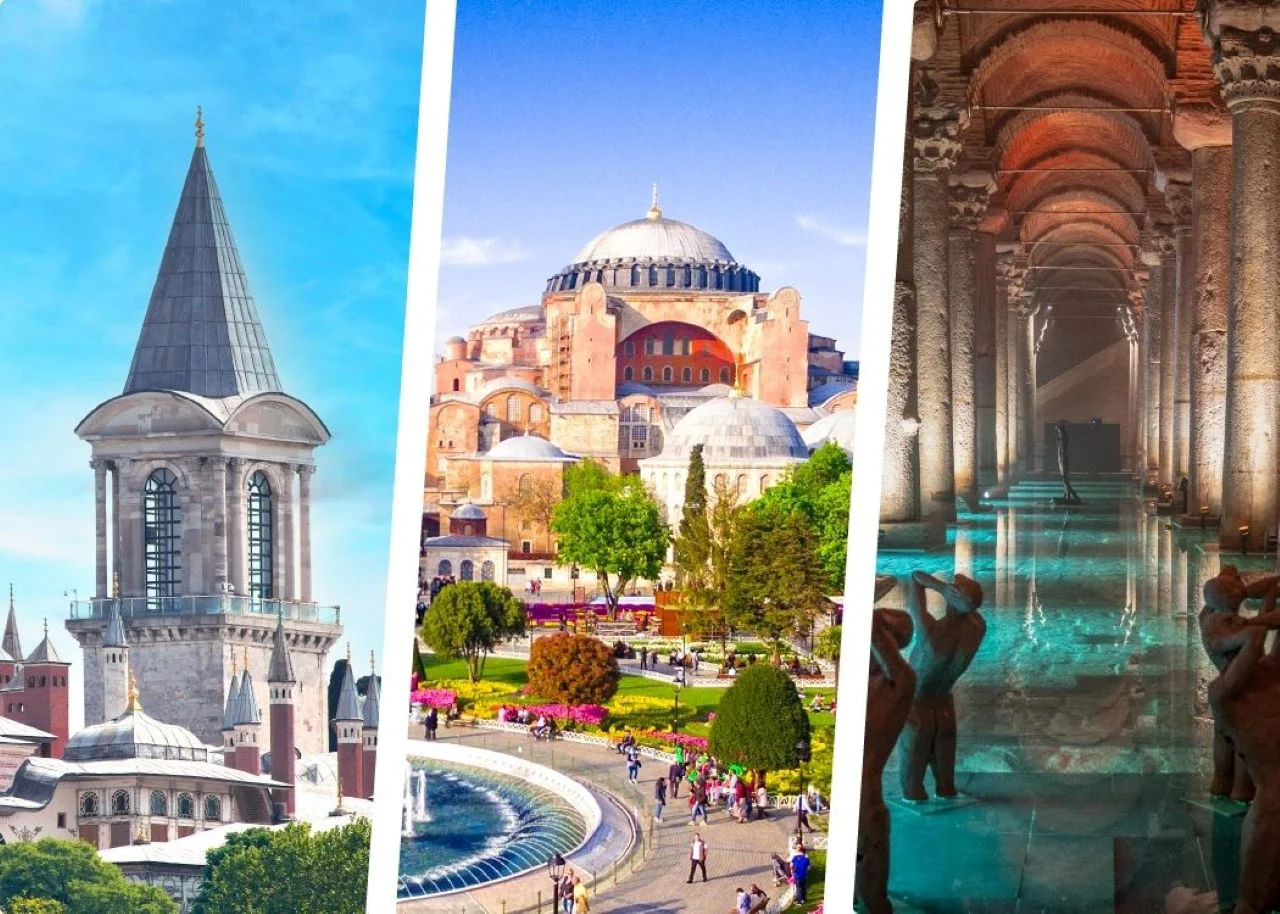 Topkapı Palace, Hagia Sophia and Basilica Cistern Combo
