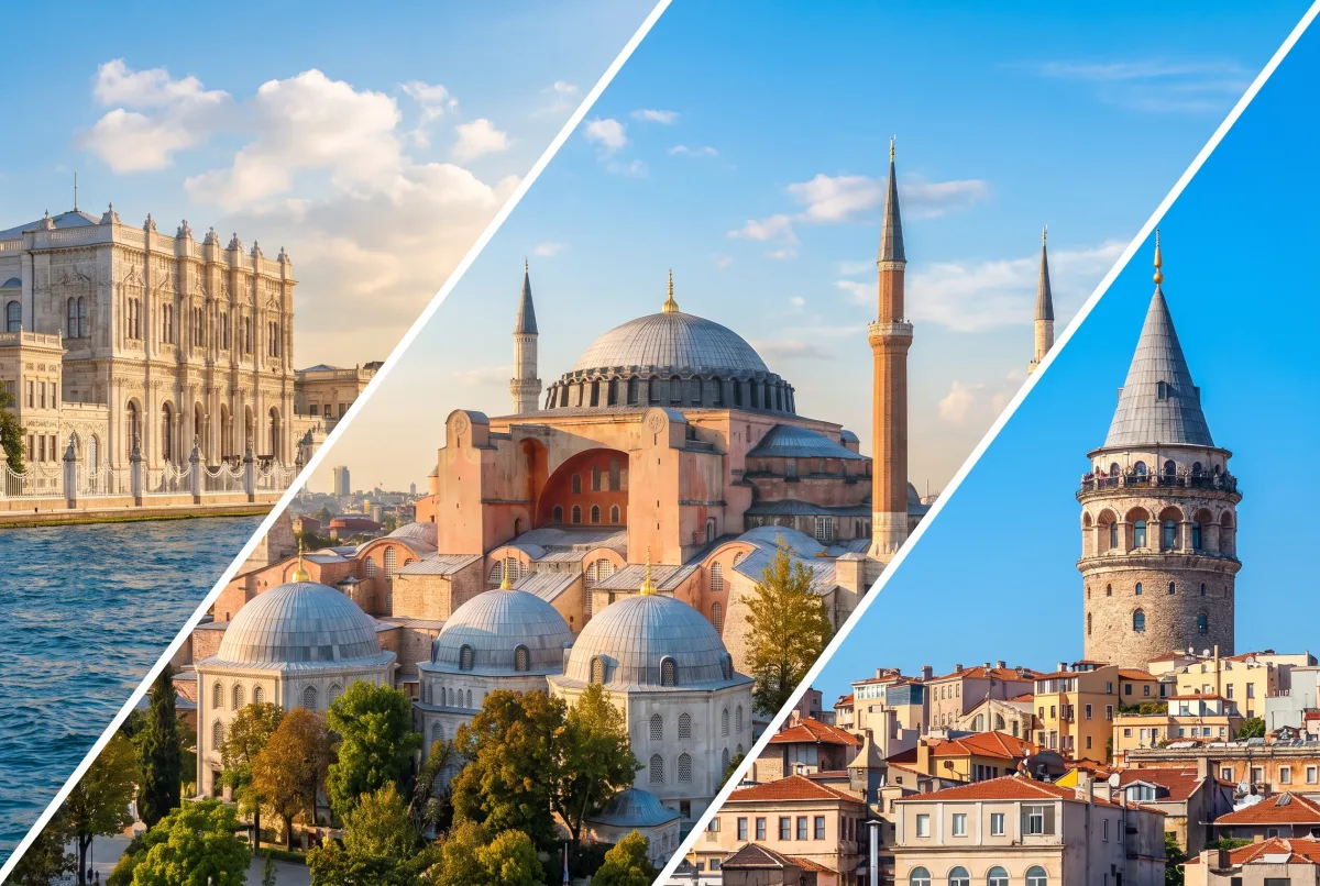 Dolmabahce Palace, Hagia Sophia and Galata Tower Combo