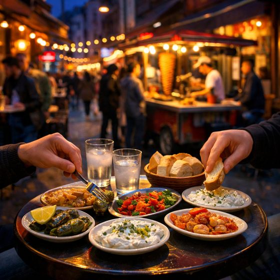 Kadikoy Food: Market, Meyhane, Midnight