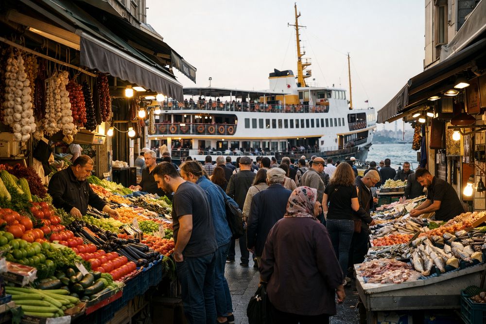 Kadikoy Food: Market, Meyhane, Midnight