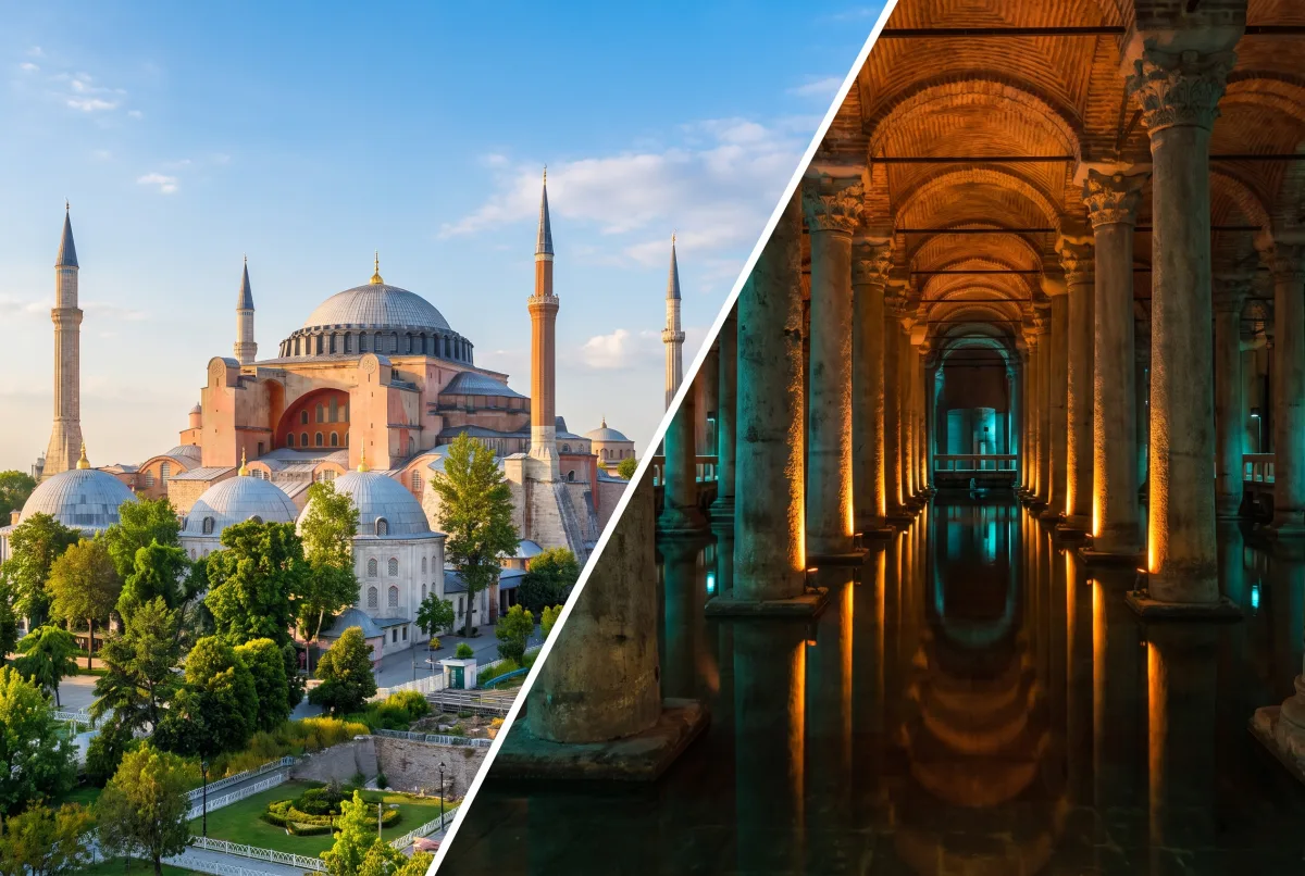 Hagia Sophia and Basilica Cistern Combo