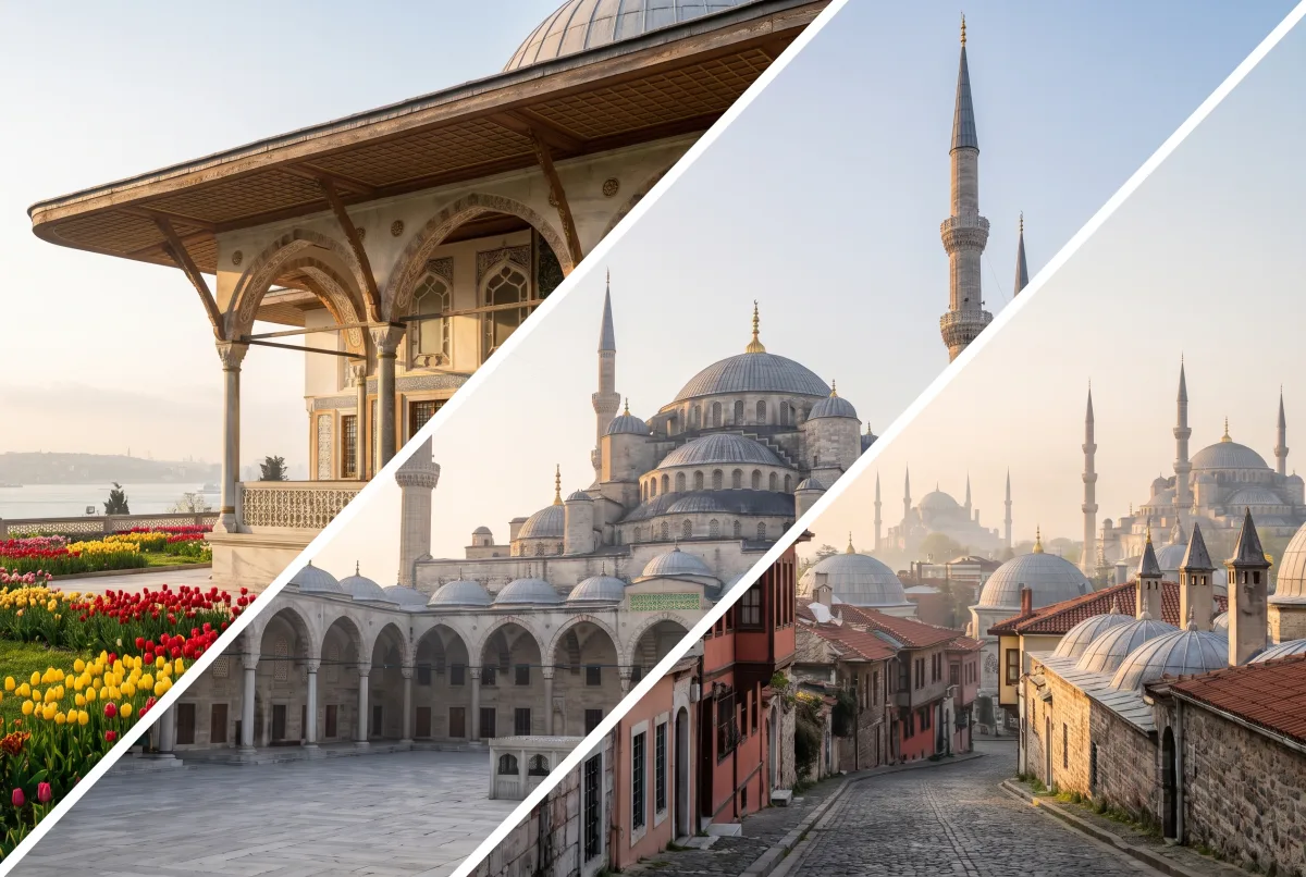 Topkapi Palace, Blue Mosque & Historic Peninsula Walking Tour Combo
