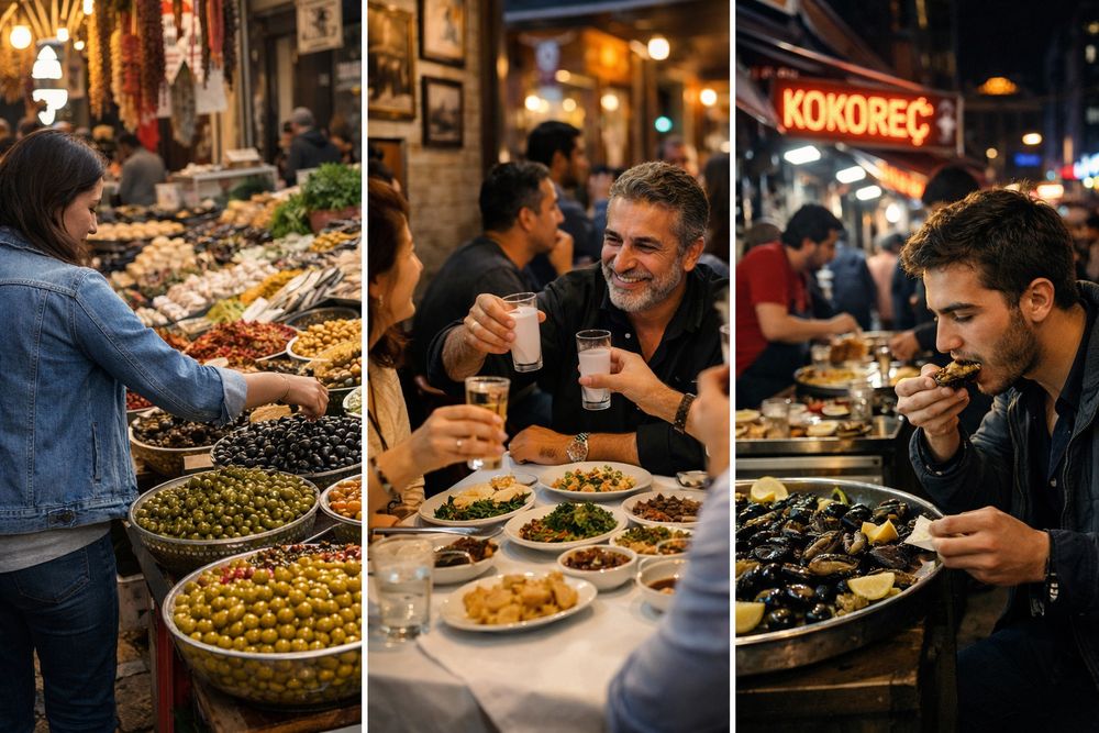 Kadikoy Food: Market, Meyhane, Midnight