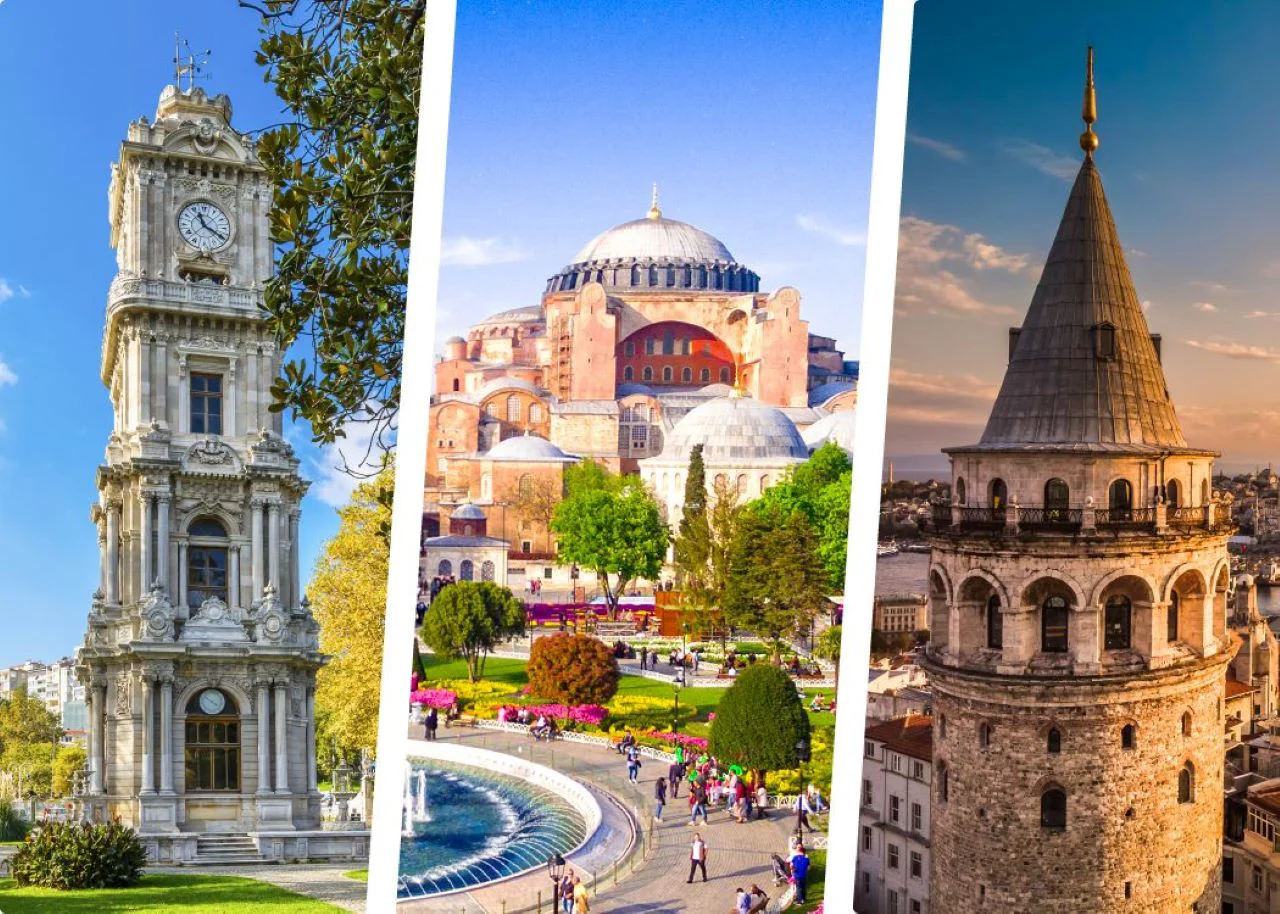 Dolmabahce Palace, Hagia Sophia and Galata Tower Combo