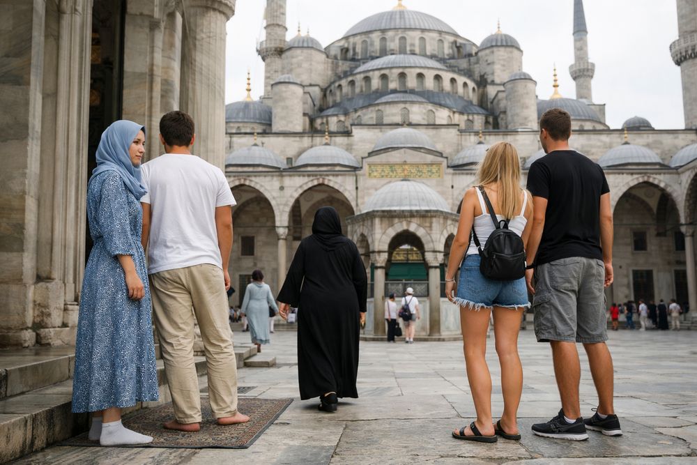 Istanbul Mosque Dress Code: What to Wear