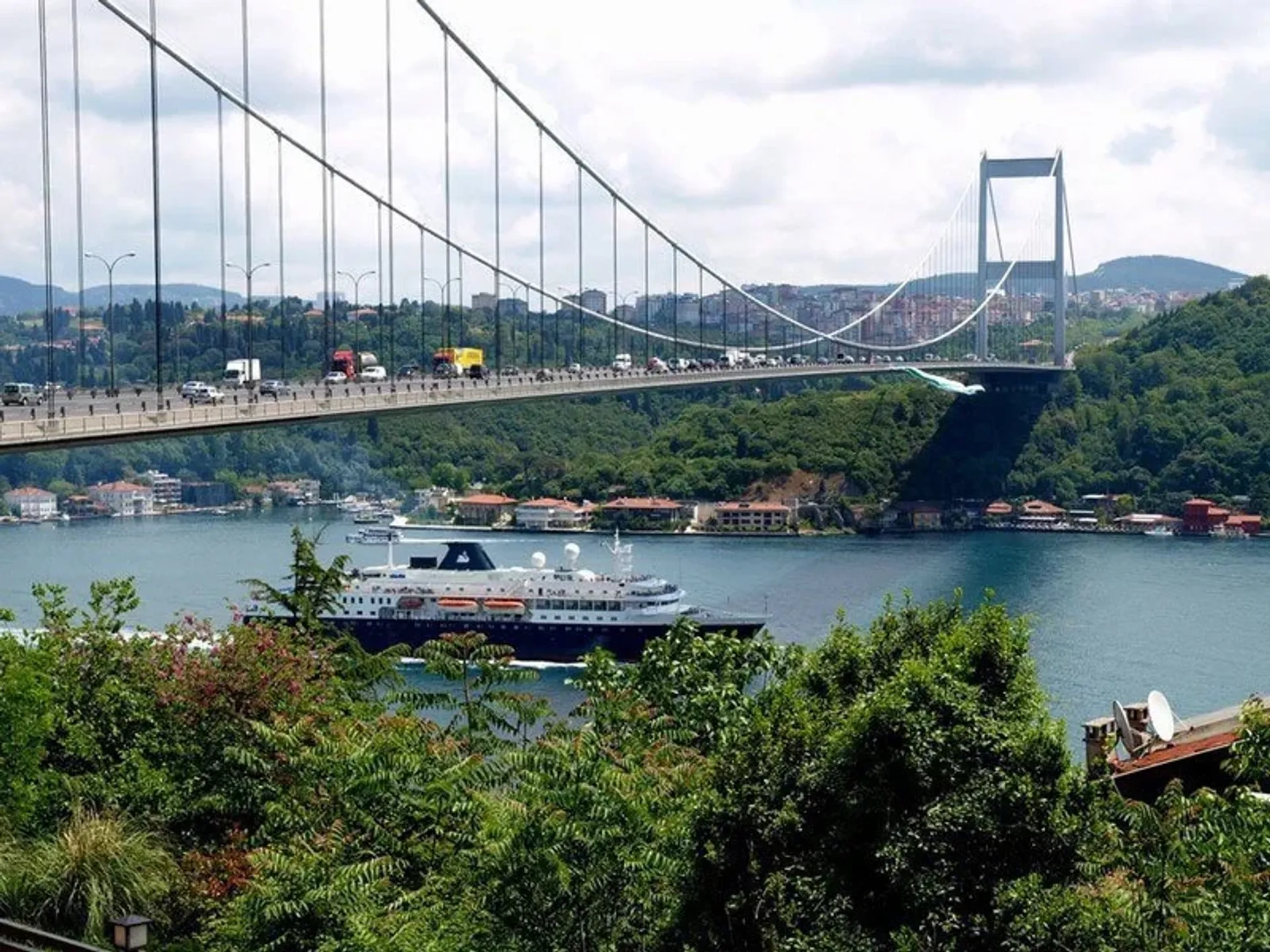 Bosphorus Sightseeing Cruise Entry Ticket with Audio Guide - Vertical