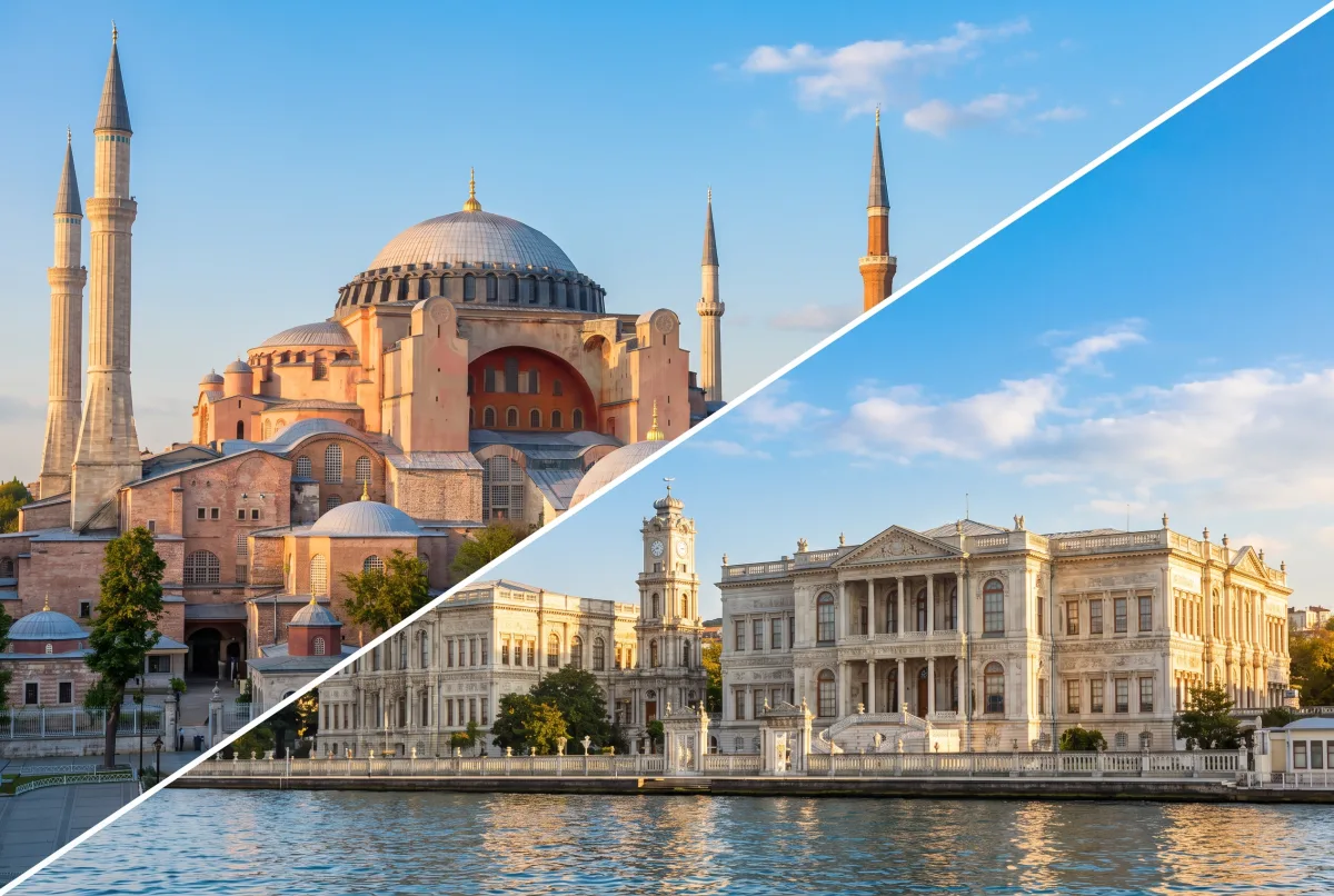 Hagia Sophia & Dolmabahce Palace Combo