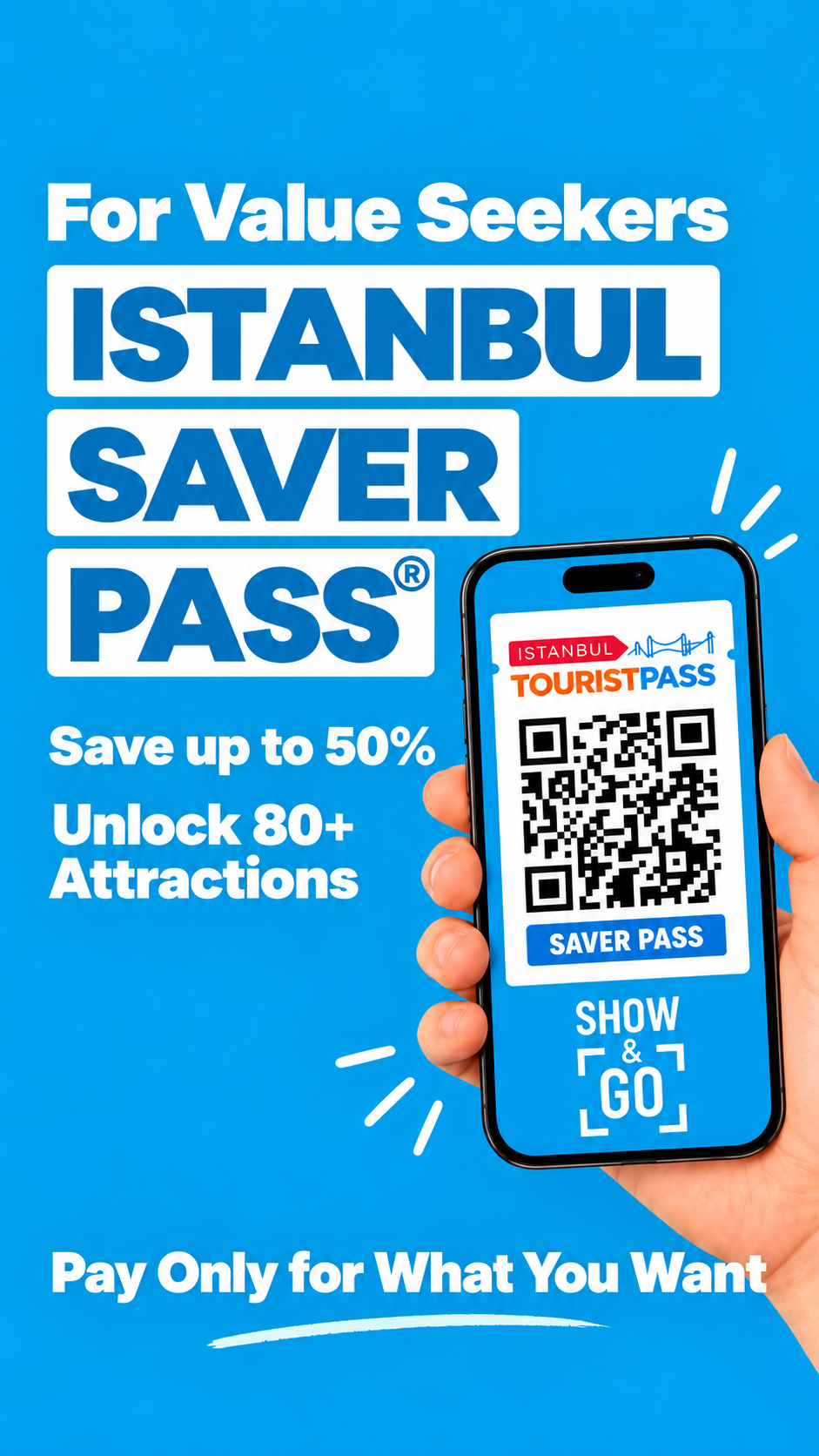 Istanbul SAVER Pass: Save 50% on 80+ Attractions & Tours - Lead